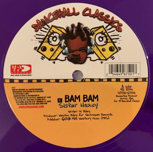 BAM BAM – PURPLE VINYL