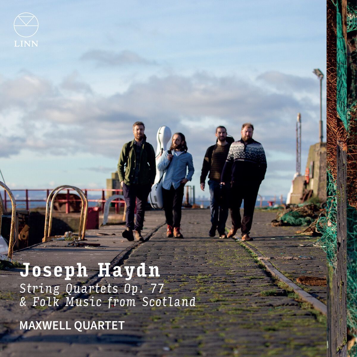 JOSEPH HAYDN: STRING QUARTETS OP 77 & FOLK MUSIC FROM SCOTLAND