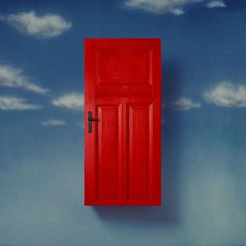 THE RED DOOR