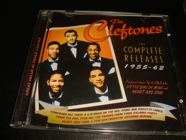 THE CLEFTONES COMPLETE RELEASES 1955-62