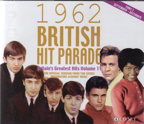 THE 1962 BRITISH HIT PARADE PART THREE: SEPT-DEC