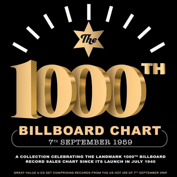 THE 1000TH BILLBOARD CHART 7TH SEPTEMBER 1959