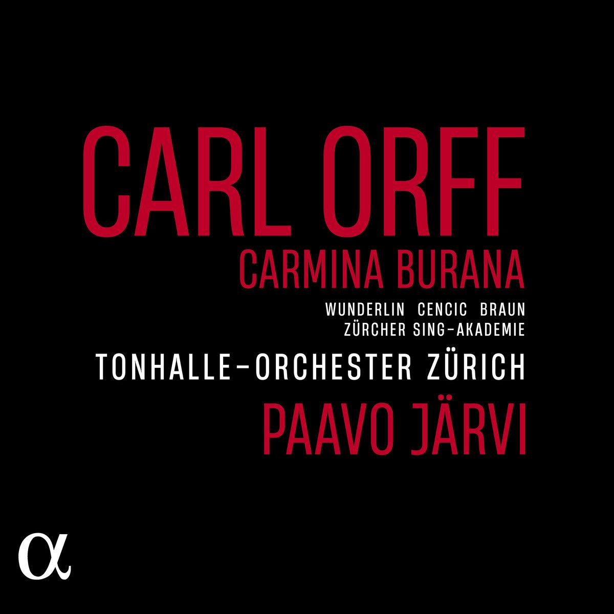ORFF: CARMINA BURANA