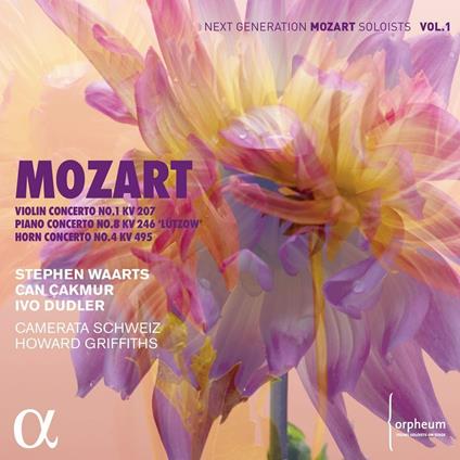 MOZART: VIOLIN CONCERTO NO 1 KV 207 PIANO CONCERTO NO 8 KV 24