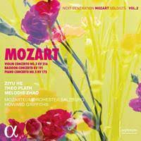 MOZART: VIOLIN CONCERTO NO 3 KV 216 BASSOON CONCERTO KV 191  PI