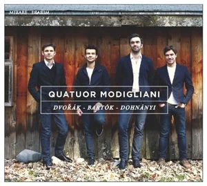 QUATUOR MODIGLIANI PLAY DVORAK