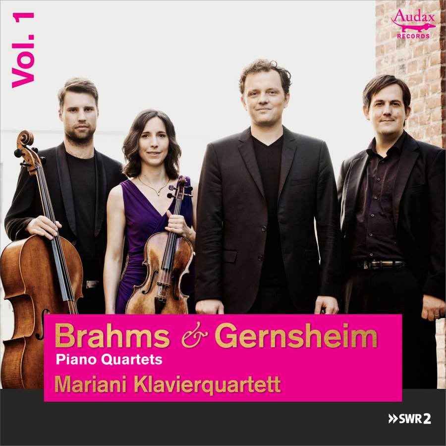 BRAHMS  GERNSHEIM: PIANO QUARTETS
