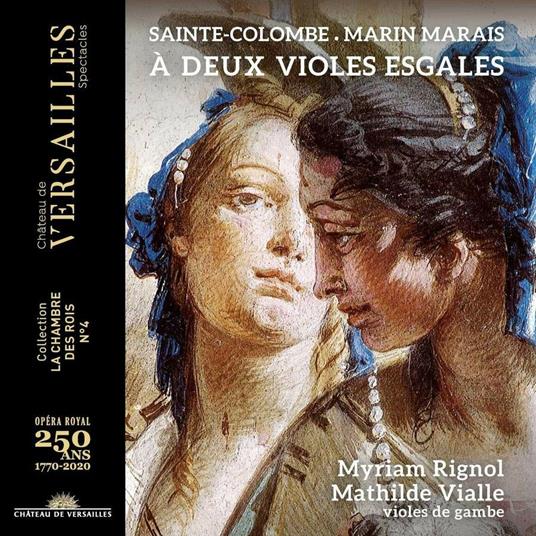 SAINTE COLOMBE  MARIN MARAIS  A DEUX VIOLES ESGALES