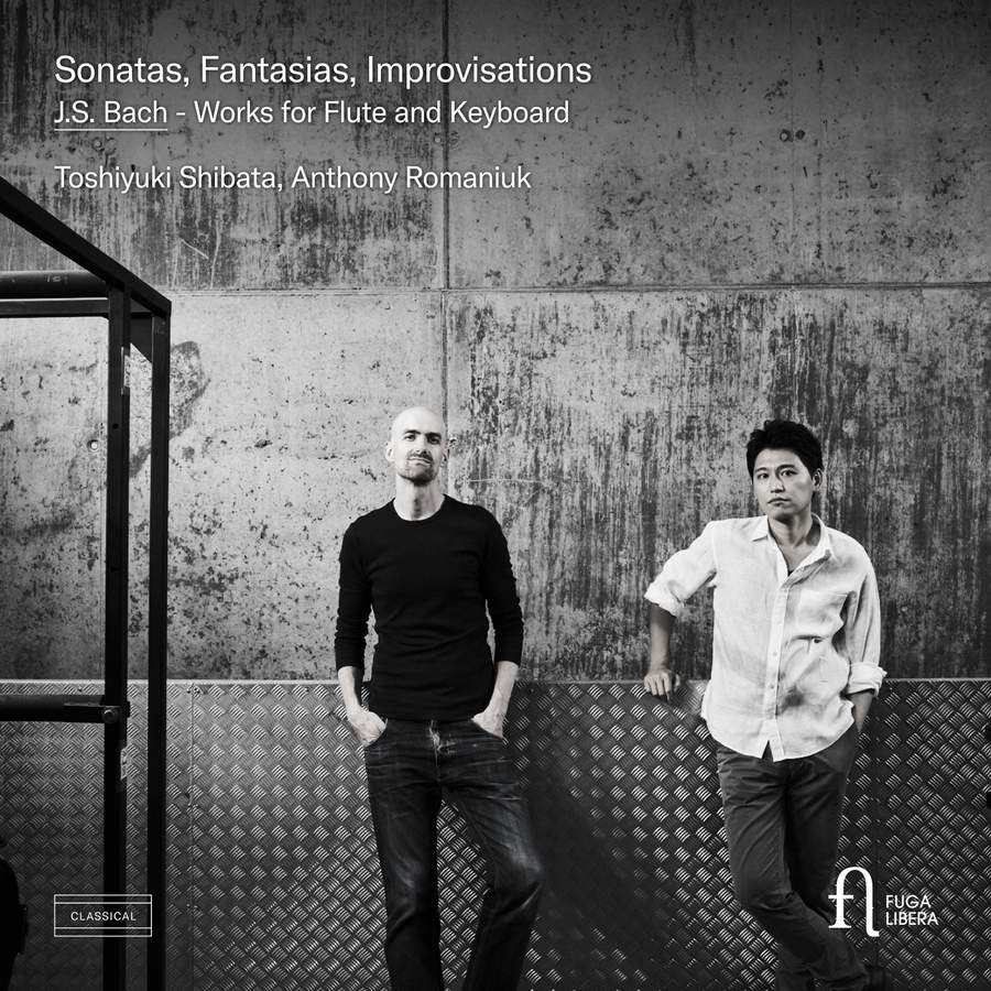 JS BACH: SONATAS FANTASIAS  IMPROVISATIONS
