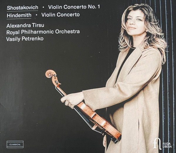 SHOSTAKOVICH: VIOLIN CONCERTO NO 1 – HINDEMITH: VIOLIN CONCERTO