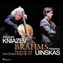 BRAHMS: SONATAS OP 120  FOUR SERIOUS SONGS OP 121