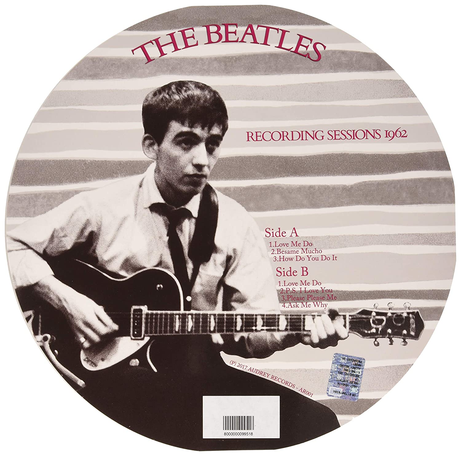 RECORDING SESSIONS 1962