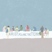 TOURIST YOU ARE THE TERRORIST