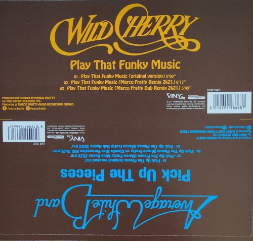 PLAY THA FUNKY MUSIC /PICK UP THE PIECES – RMX 2021