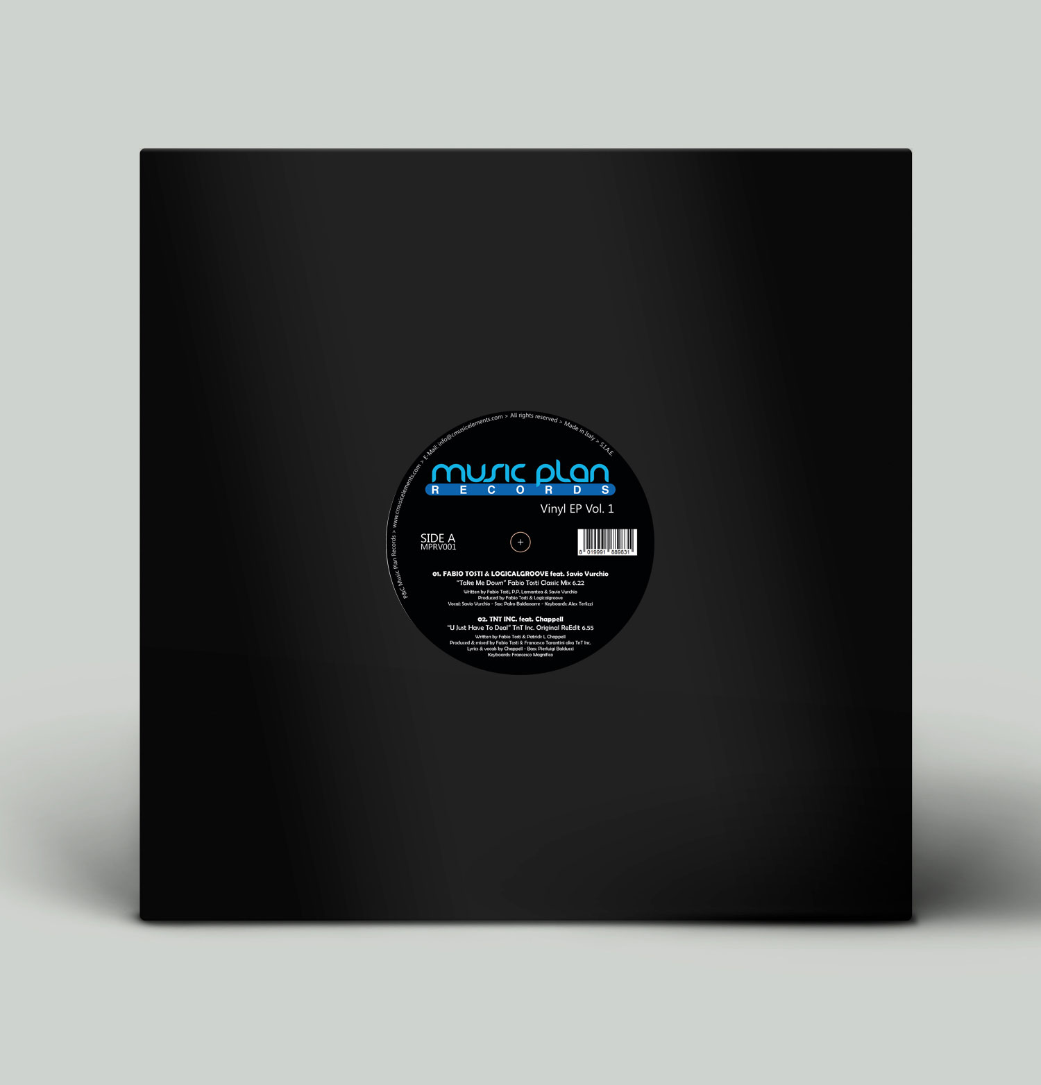 MUSIC PLAN RECORDS VINYL EP VOL 1