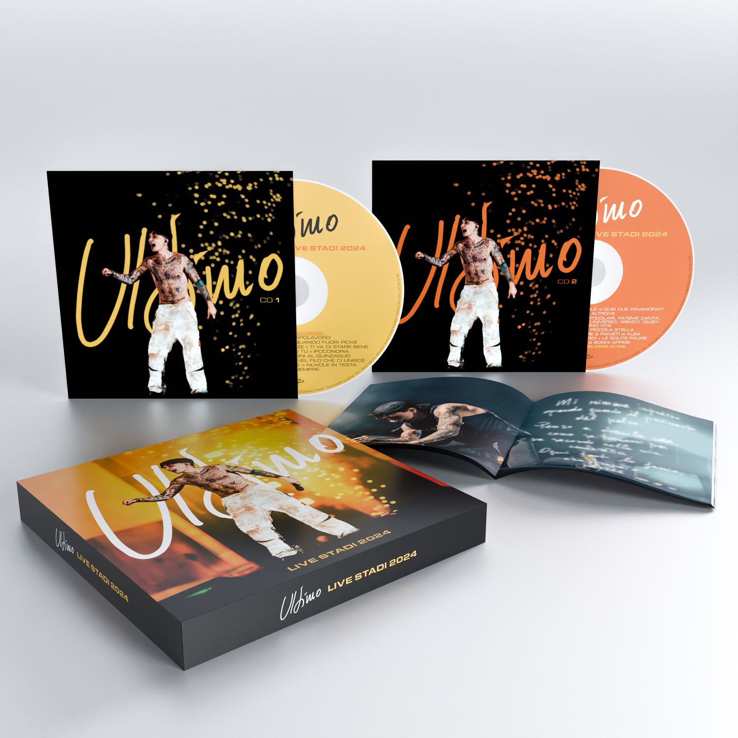 ULTIMO LIVE STADI 2024 – BOX DOPPIO CD