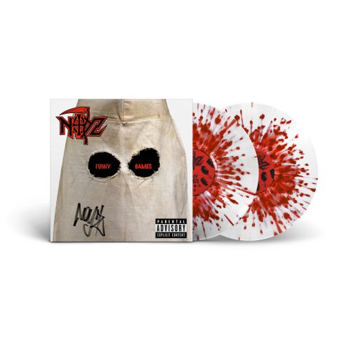 FUNNY GAMES – BLOODSHED WHITE + AUTOGRAFATO ESC LAZ